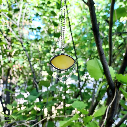 Chained Lemon Necklace