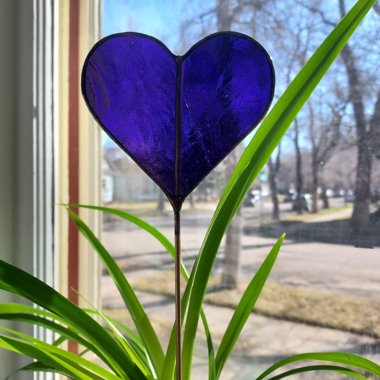 Heart Plant Stake