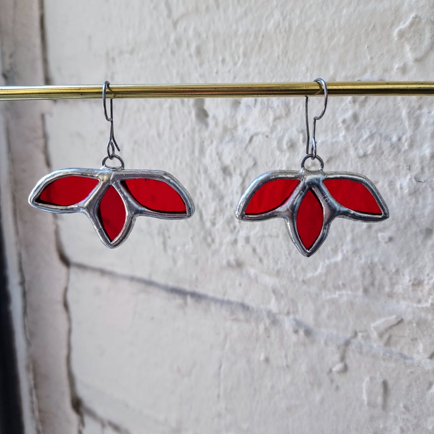 Blossom Stained Glass Earrings