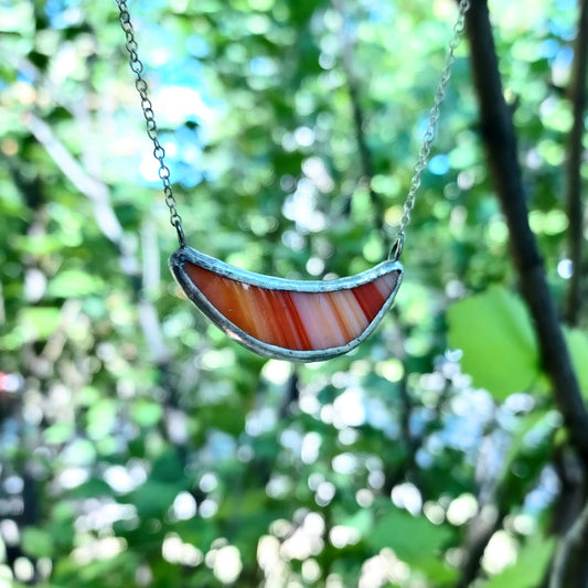 Mars Glass Necklace